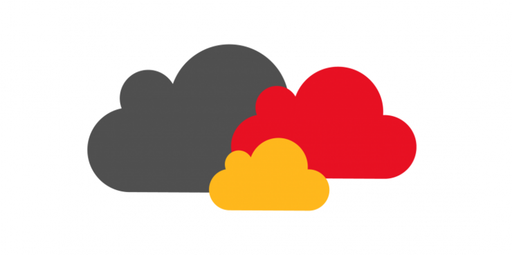 Microsoft Cloud in Deutschland Farben