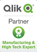 Logo Qlik Partner Manufacturing High Tech