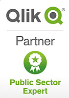 Logo Qlik Partner Public Sector